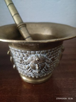 Set de 2 Almireces de Bronce
