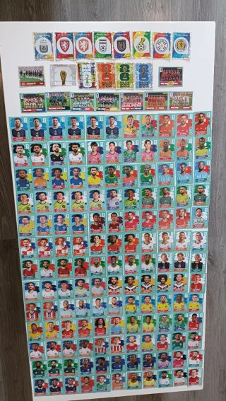x25€=165 Cromos Mundial26,FWC,Escudos,Plantillas.