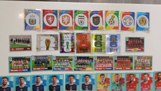 x25€=165 Cromos Mundial26,FWC,Escudos,Plantillas.