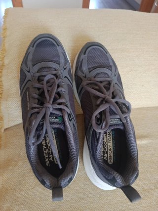 Zapatillas Skechers Edgeride Gris/Blanco