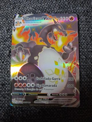 Carta Pokémon Charizard VMAX SV107/SV122
