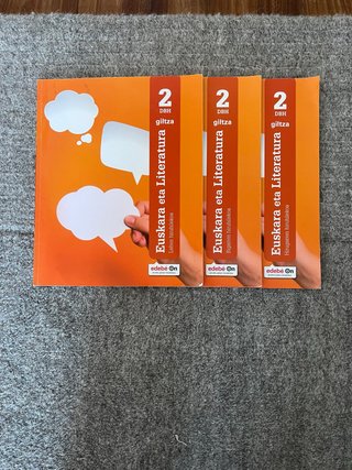 pack de libros euskera 2 eso