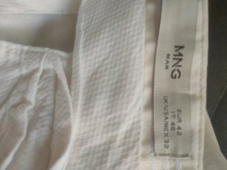 Pantalones chinos Mango beige talla L