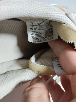 Zapatillas Nike Waffle Debut Beige y Naranja