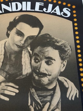 Póster original Candilejas Charles Chaplin 1983