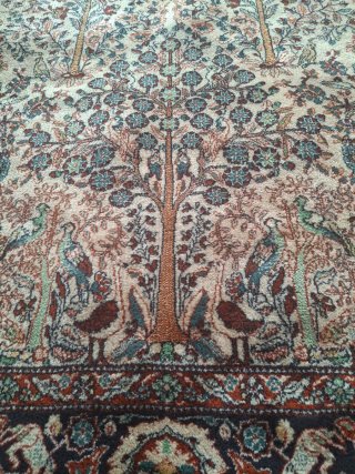 Alfombra Oriental Persa Árbol de la Vida