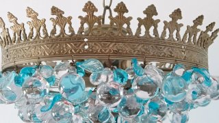 Lampada da Soffitto Vintage Corona Anni '60