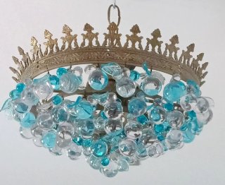 Lampada da Soffitto Vintage Corona Anni '60
