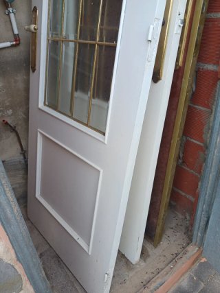 Puertas Blancas con Cristal