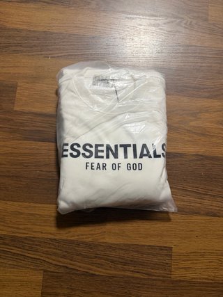 Sudadera Essentials Fear of God Blanca