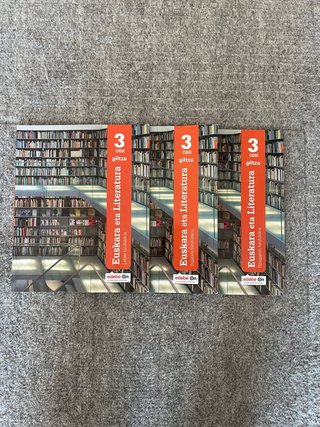 pack de libros euskera 3 eso