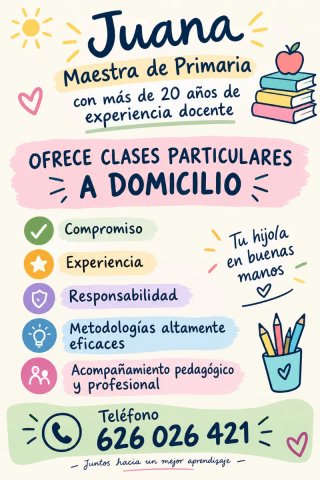 Clases particulares Educación Primaria