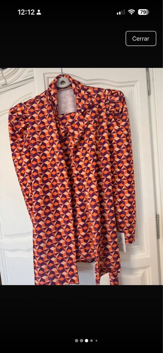 Traje de Chaqueta y Pantalón Estampado