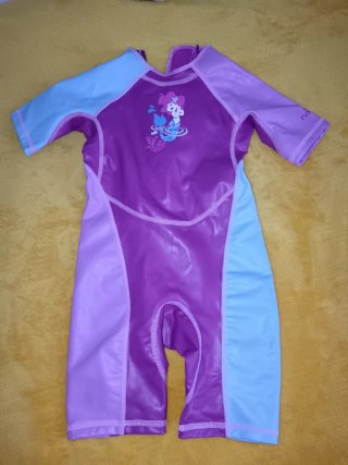 Neopreno corto niña sirena 90-98 cm
