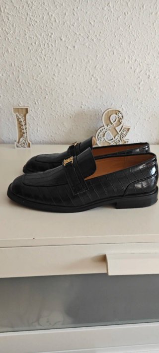 Mocasines negros ( Usados 1 vez)