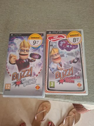 Juegos PSP Buzz! Concurso Universal y Cerebros en