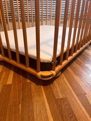 parque infantil madera plegable