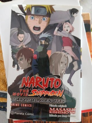 Naruto Shippuden Anime Comic Los Herederos de l...