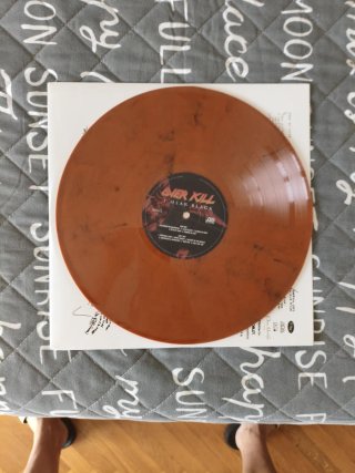 Vinilo Overkill I Hear Black 1991
