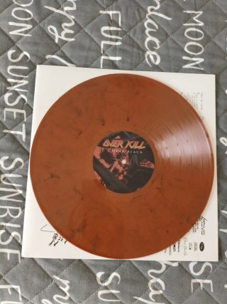 Vinilo Overkill I Hear Black 1991