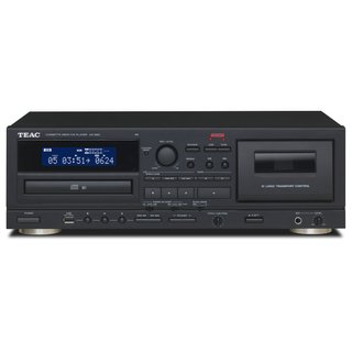 TEAC AD-850 CD/Casete Negro