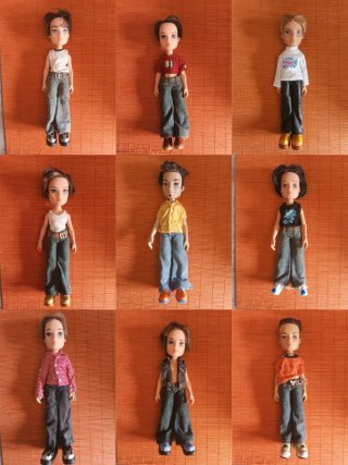 Bratz Boy Set 9 Bambole