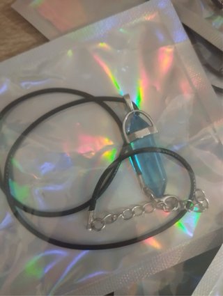 Lote 10 Collares Piedra Cuarzo Amatista