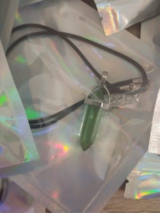 Lote 10 Collares Piedra Cuarzo Amatista