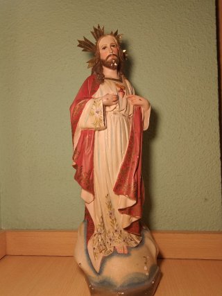 Figura del Sagrado Corazón de Jesús
