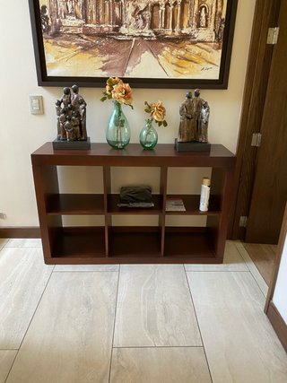 Lote muebles salón madera natural alta calidad