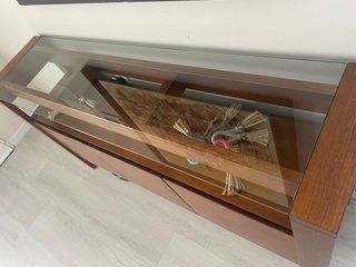Lote muebles salón madera natural alta calidad