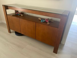 Lote muebles salón madera natural alta calidad