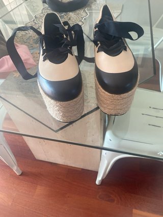 Zapatos de Plataforma con Lazos
