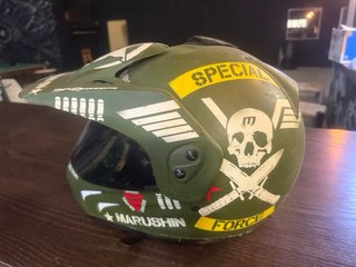 Casco Moto Special Force Calavera