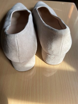 Zapatos bajos de a te  beige mujer talla 38