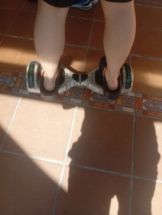Hoverboard con cargador y bluetooth