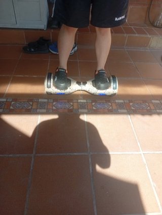 Hoverboard con cargador y bluetooth
