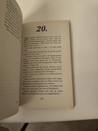 Der Shakespeare-Dieb Roman