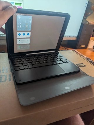 Teclado Bluetooth con Touchpad para iPad