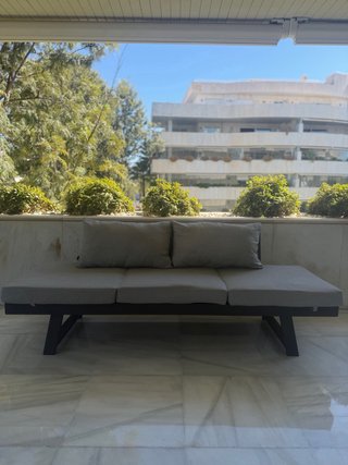 Set de 2 Tumbonas/sofas para Balcón