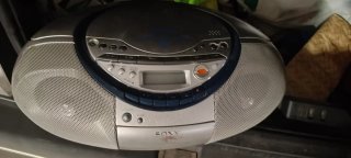 Radio CD y Cassette Sony