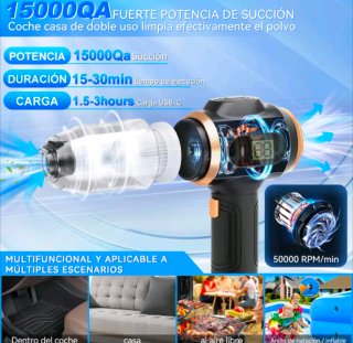 Aspiradora de Mano Portátil