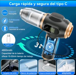 Aspiradora de Mano Portátil