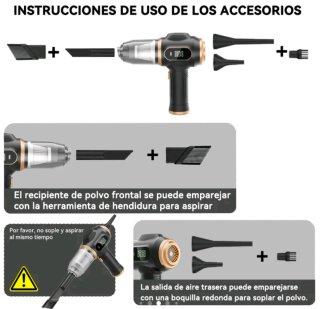 Aspiradora de Mano Portátil