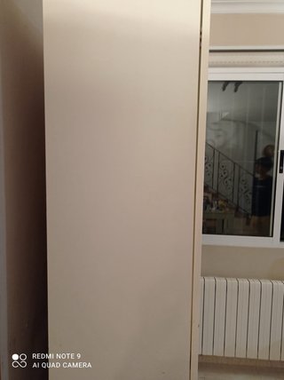 Vetrina bianca in vetro