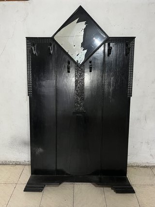 Mueble recibidor perchero antiguo