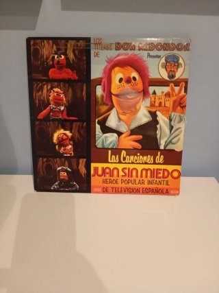 Lote 2 Discos Infantiles: Pantera Rosa y Juan Sin