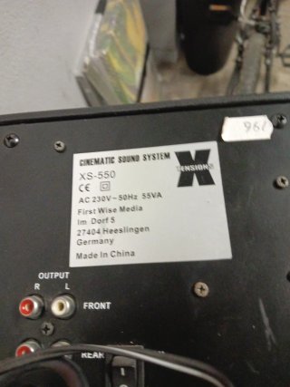 Subwoofer para Sonido Cinematográfico