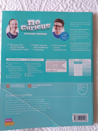 Be Curious 6 , libro de inglés, Cambridge