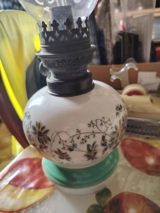 Quinqué Antiguo Francés